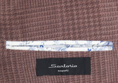New $2400 Sartorio Napoli Brown Plaid Sportcoat - 40/50 - (UGG322S410709)