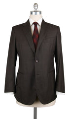 Stile Latino Brown Super 120's Solid Suit - (VAULUCA30B0M30) - Parent