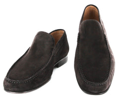 Sutor Mantellassi Dark Brown Suede Shoes - 7/6 - (SM5107743420)