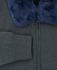 Svevo Parma Gray Cashmere Melange Jacket - (SV142SA17MP122142) - Parent