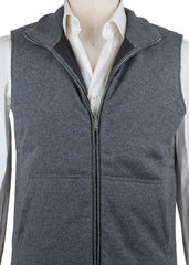 Svevo Parma Gray Cashmere Solid Vest - (MP012V22AA) - Parent