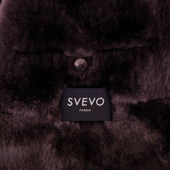 Svevo Parma Blue Solid Cashmere Fur Jacket - (475) - Parent