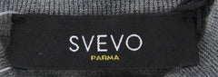 $900 Svevo Parma Gray Mock Turtleneck Sweater - (SV930263) - Parent