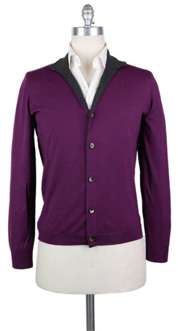 Svevo Parma Purple Cashmere Blend Sweater - Size: Large US / 52 EU