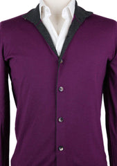 Svevo Parma Purple Sweater - Cardigan - Large/52 - (0682SA9X28)