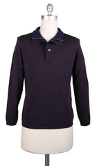 Svevo Parma Purple Wool Sweater - 1/4 Zip - (55) - Parent