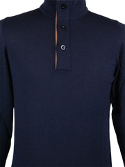 Svevo Parma Navy Blue Wool Sweater - (0917AI14MP09V21D) - Parent