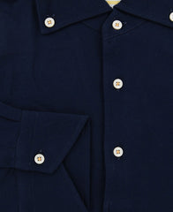 Svevo Parma Navy Blue Solid Shirt - Extra Slim - (F113182) - Parent