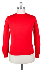 Svevo Parma Red Wool Sweater - Size M (US) / 50 (EU) - (1314SA9MP13100H)