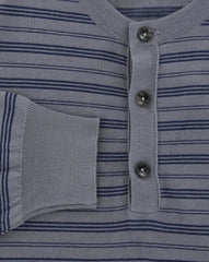 Svevo Parma Gray Wool Sweater - 1/4 Button - Medium/50 - (1320SVAIX18)