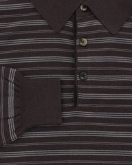 Svevo Parma Brown Wool Sweater - Polo - Medium/50 - (1321SA8X68)
