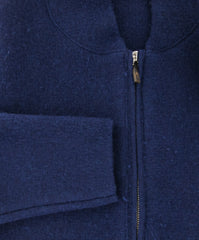 Svevo Parma Navy Blue Wool Blend Jacket - (420SA422201277) - Parent