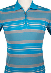 Svevo Parma Blue Cotton Polo - (SV46136SE17MP46V9E) - Parent