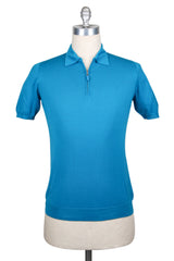 Svevo Parma Blue Cotton Polo - Small/48 - (SV46139SE17MP4672S)