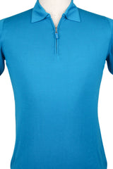 Svevo Parma Blue Cotton Polo - (SV46139SE17MP4672S) - Parent