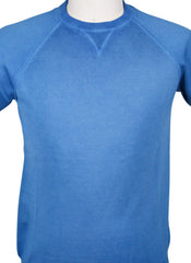 Svevo Parma Blue Vintage Wash Crewneck Cotton T-Shirt (FB) - Parent