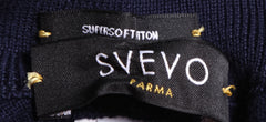 Svevo Parma Navy Blue Solid Cotton Sweatpants - (1812) - Parent