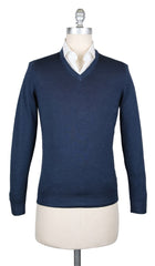 Svevo Parma Dark Blue Cashmere Sweater - (S1241818) - Parent