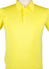 Svevo Parma Yellow Solid Cotton Polo - (R4) - Parent