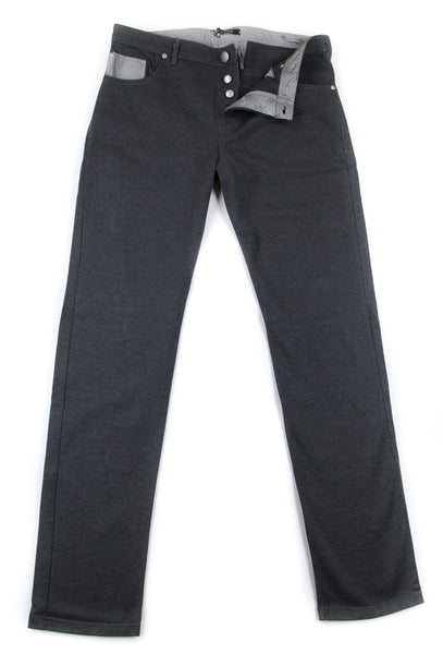 Svevo Parma Dark Gray Knit Pants - (SV-829SE14-MP00021101) - Parent