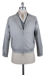 Svevo Parma Light Gray Solid Windbreaker - 40/50 - (SV0L2115)