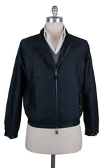 Svevo Parma Navy Blue Solid Windbreaker - (SV200152769) - Parent