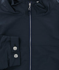 Svevo Parma Navy Blue Solid Windbreaker - (SV200152769) - Parent