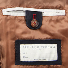 Brunello Cucinelli Midnight Navy Blue Jacket - (BC0108226) - Parent