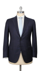 Cesare Attolini Denim Blue Super 150's Suit - 44/54 - (CA2162215)