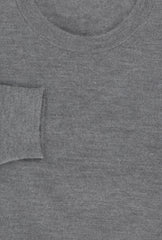 Svevo Parma Gray Cashmere Blend Crewneck Sweater - (SV1019228) - Parent