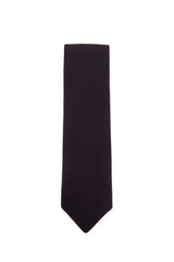 Svevo Parma Dark Brown Solid Tie - 3.25" x 57" - (3520-MP35)