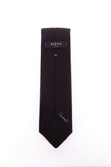 Svevo Parma Dark Brown Solid Tie - 3.25" x 57" - (3520-MP35)