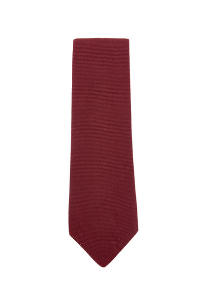 Svevo Parma Burgundy Red Solid Tie - 3.25" x 57" - (3520-MP35)
