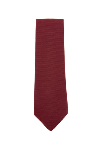 Svevo Parma Burgundy Red Silk Tie