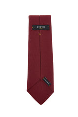 Svevo Parma Burgundy Red Solid Tie - 3.25" x 57" - (3520-MP35)