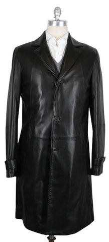 Cesare Attolini Black Coat – Size: 40 US / 50 EU