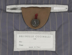 Brunello Cucinelli Brown Solid Winter Jacket - (602) - Parent