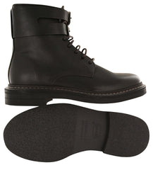 Brunello Cucinelli Dark Brown Leather Boots - (BC174USPFC6422) - Parent