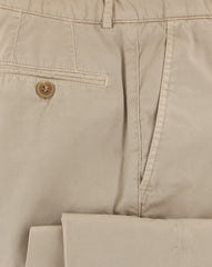 Brunello Cucinelli Beige Solid Pants - Slim - (BCL0050M78WC163) - Parent