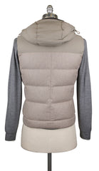 Cucinelli Cream Wool Blend Other Vest - (BC4281198141) - Parent