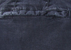 Barba Napoli Navy Blue Solid Pants - Extra Slim - (CHINO100179) - Parent