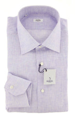 Barba Napoli Lavender Purple Shirt - Slim - 15/38 - (D2U10T0000P18)