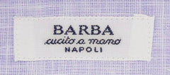 Barba Napoli Lavender Purple Shirt - Slim - 15/38 - (D2U10T0000P18)