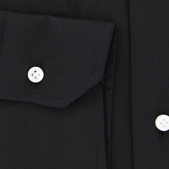 Barba Napoli Black Solid Shirt - Slim - (BN220095307) - Parent