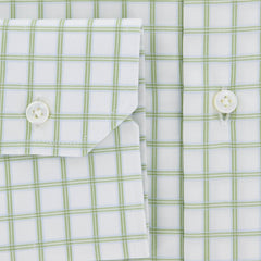 Barba Napoli Green Plaid Shirt - Slim - 15/38 - (D2U13T205405)