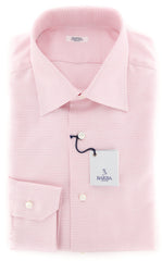 Barba Napoli Pink Shirt - Slim - Size 16 (US) / 41 (EU) - (D2U10T251507)