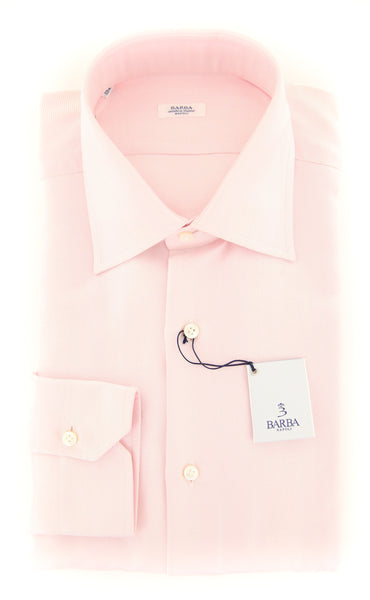 Barba Napoli Pink Fancy Cotton Shirt - Full - (UY) - Parent