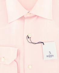 Barba Napoli Pink Fancy Cotton Shirt - Full - (UY) - Parent