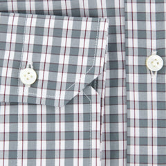 Barba Napoli Green Check Shirt - Extra Slim - 15/38 - (I1U13T0000331)