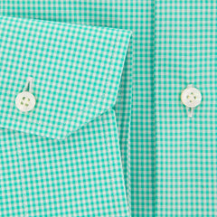 Barba Napoli Green Shirt - Extra Slim - 16.5/42 - (I1U13T340130)